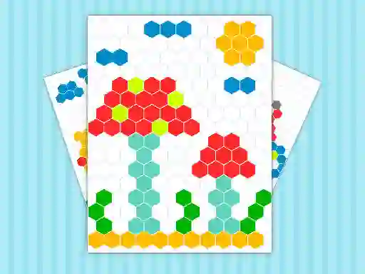 Gêm Mosaic Puzzle Art ar-lein