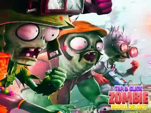 Gêm Tap & Click Zombie Mania Deluxe ar-lein