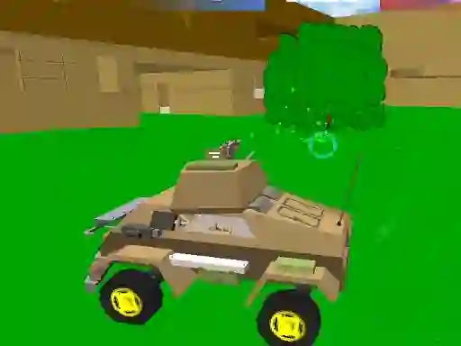 Gêm Blocky Wars 3d Toonfare ar-lein