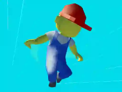 Gêm Parkour Run 3d.io ar-lein