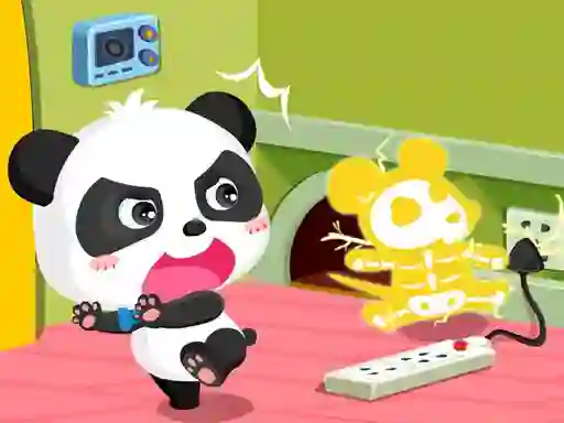 Gêm Baby Panda Home Safety ar-lein