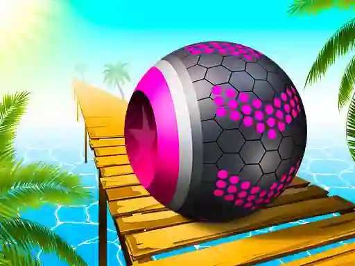 Gêm Rolling Balls Sea Race ar-lein