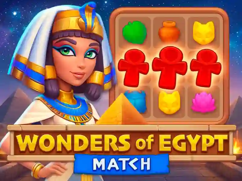 Gêm Wonders of Egypt Match ar-lein
