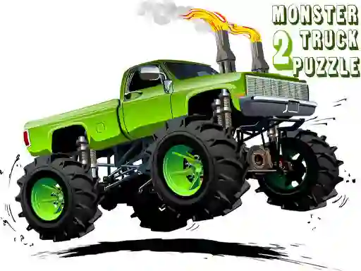 Gêm Monster Truck Puzzle 2 ar-lein