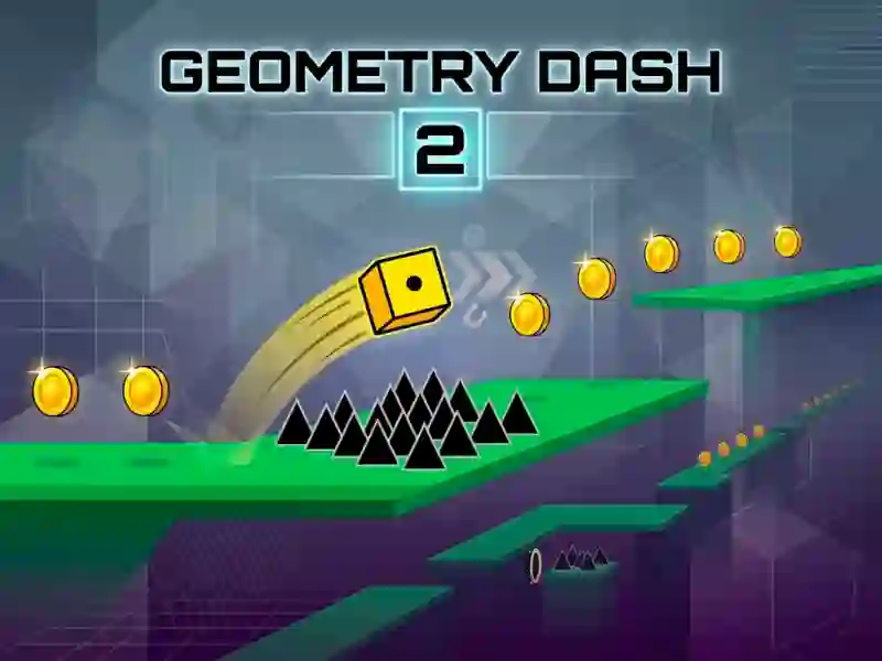 Gêm Geometry Dash 2 ar-lein
