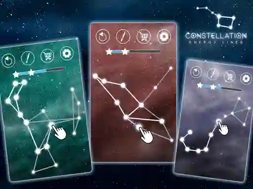 Gêm Constellation Energy Lines ar-lein