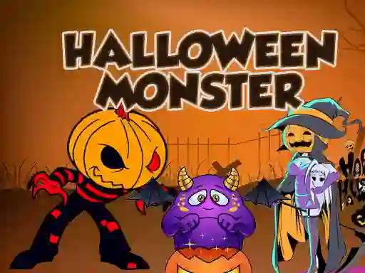 Gêm Halloween Monster ar-lein