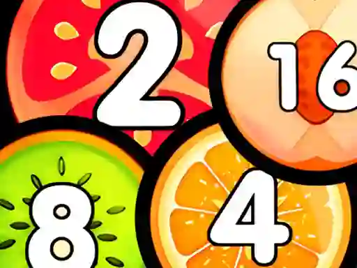 Gêm Merge Balls Shooter 2048 Connect Fruits ar-lein