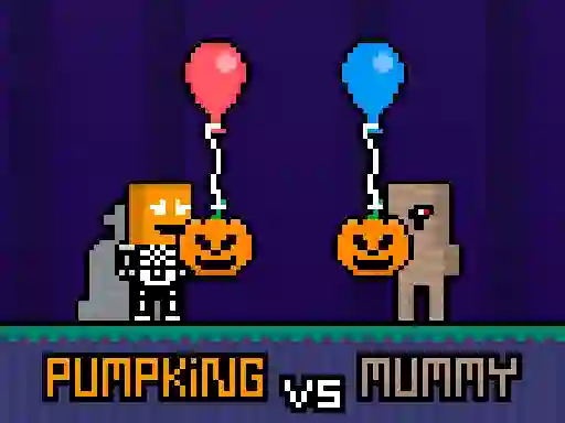 Gêm Pumpking vs Mummy ar-lein