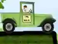 Gêm Ben 10 Jeep Race ar-lein