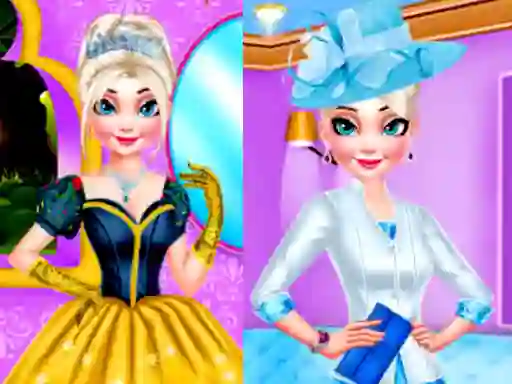 Gêm Royal Queen vs Modern Queen ar-lein