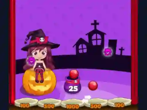 Gêm Bubble Shooter Halloween ar-lein
