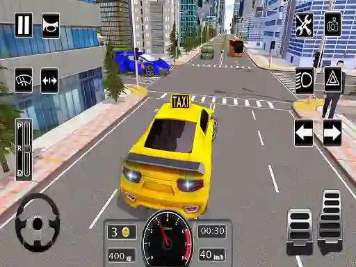 Gêm Modern City Taxi Car Simulator ar-lein