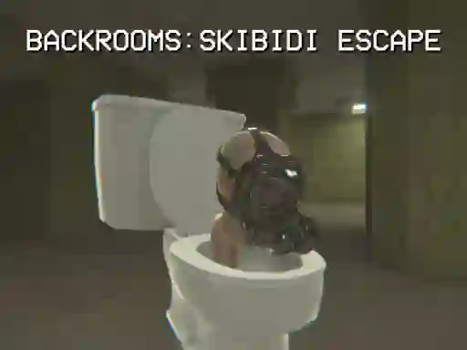 Gêm Backrooms: Skibidi Escape ar-lein