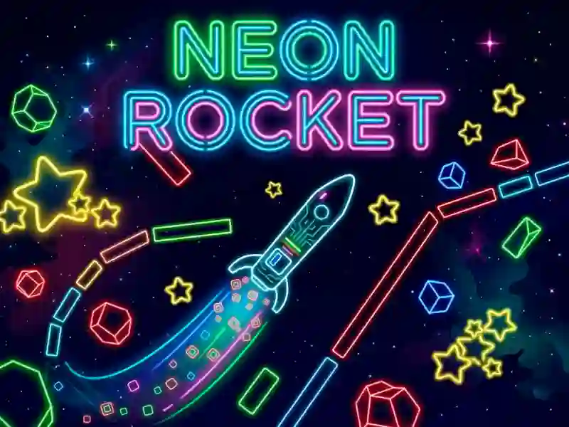 Gêm Neon Rocket ar-lein