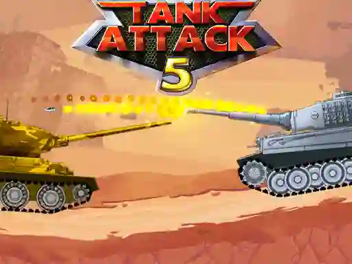 Gêm Tank Attack 5 ar-lein