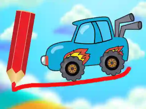 Gêm Draw The Truck Bridge ar-lein