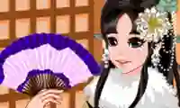 Gêm Kimono Cutie Dress Up ar-lein