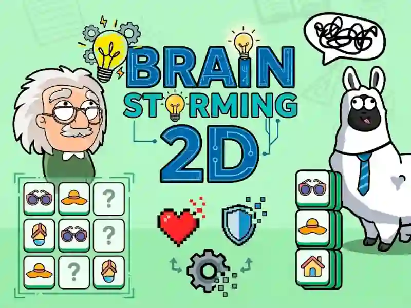 Gêm Brainstorming 2D ar-lein
