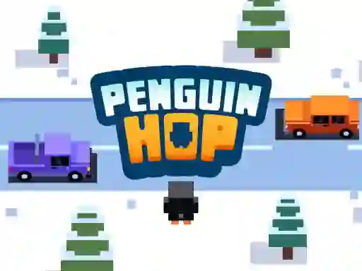 Gêm Penguin Hop ar-lein
