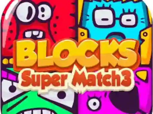 Gêm Blocks Super Match3 ar-lein
