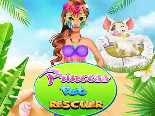 Gêm Princess Pet Rescuer ar-lein