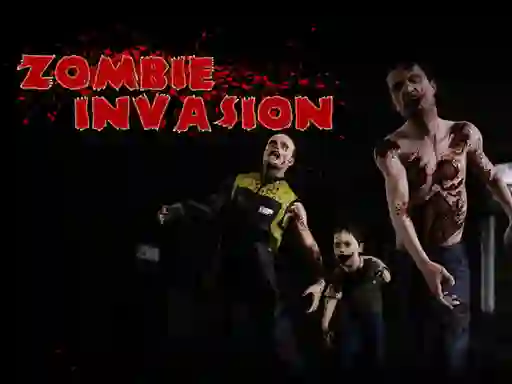 Gêm Zombie Invasion ar-lein