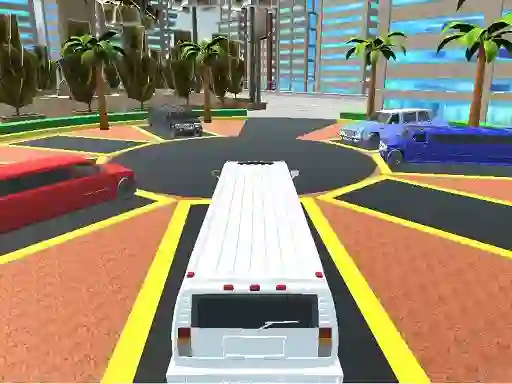 Gêm Luxury Limo Taxi Driver City ar-lein