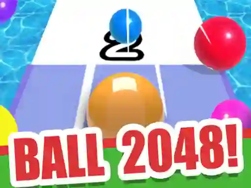 Gêm Ball 2048 ar-lein