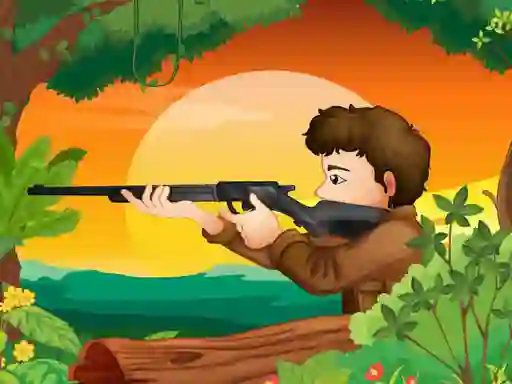 Gêm Deer Hunting Jigsaw ar-lein