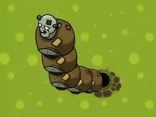 Gêm Zombie Worms ar-lein