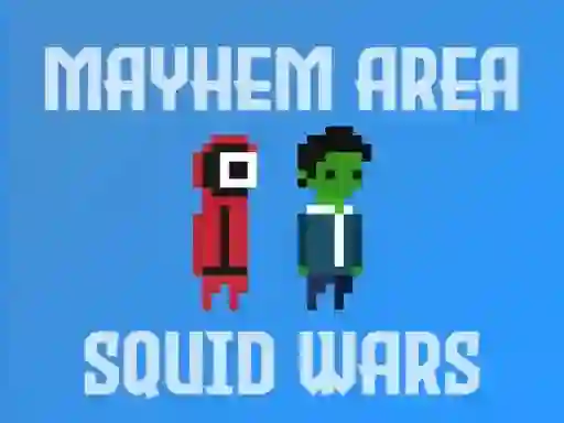 Gêm Mayhem Area Squid Wars ar-lein