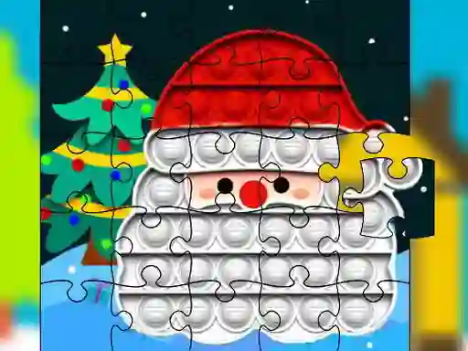 Gêm Christmas Pop It Jigsaw ar-lein
