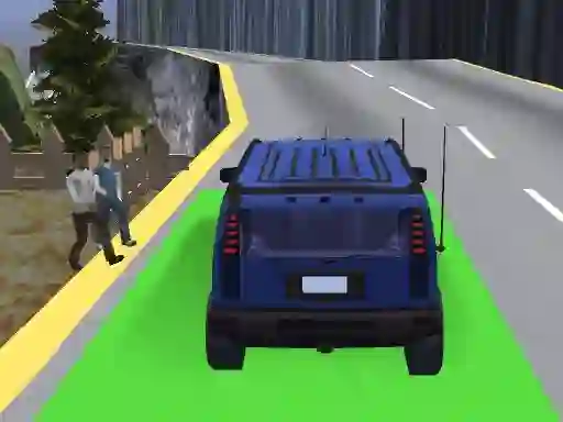 Gêm Uphill Jeep Driving ar-lein