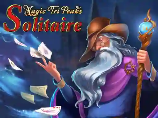 Gêm Magic Tri Peaks Solitaire ar-lein