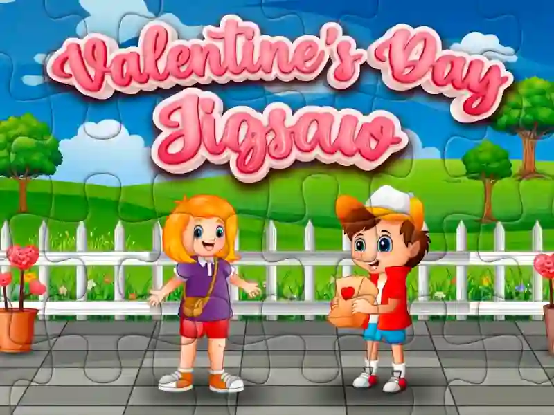 Gêm Valentine Day Jigsaw ar-lein