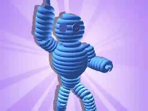 Gêm Rope Man Rush 3d ar-lein