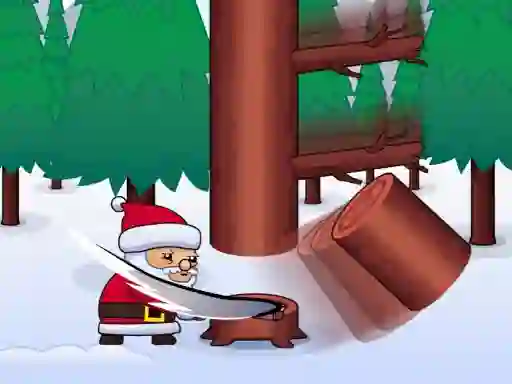 Gêm Lumberjack Santa ar-lein