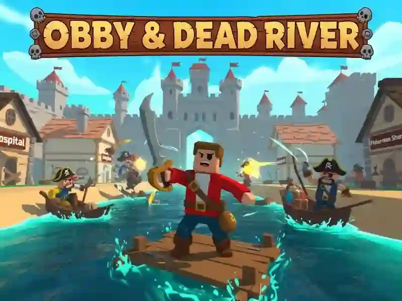 Gêm Obby & Dead River ar-lein