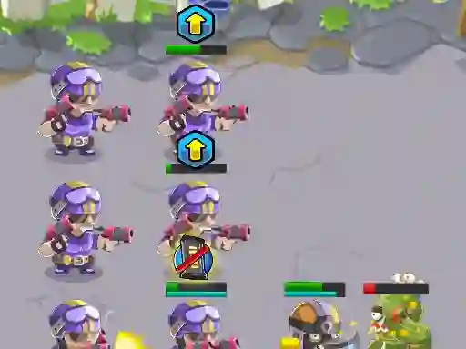 Gêm Squad Defense ar-lein