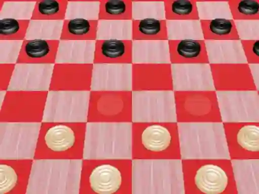 Gêm Checkers 3d ar-lein