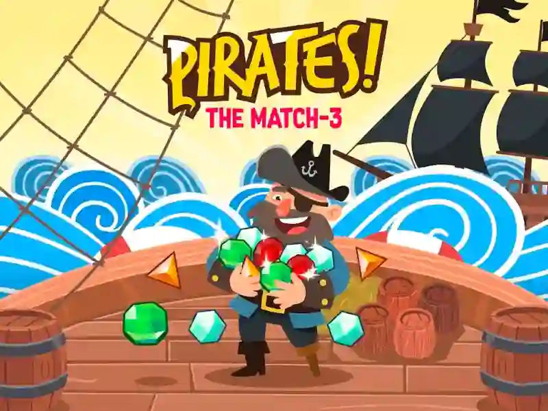 Gêm Pirates! The Match-3 ar-lein