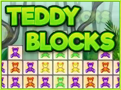 Gêm Teddy blocks ar-lein