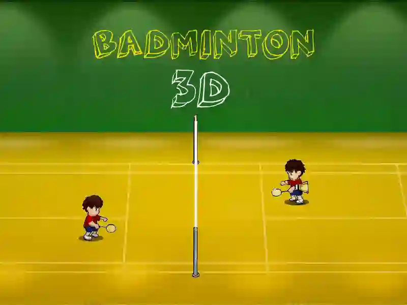 Gêm Badminton 3D ar-lein