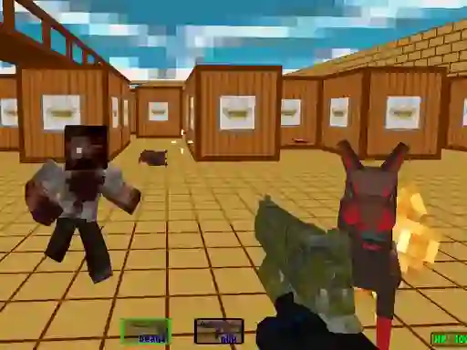 Gêm Pixel Swat Zombie Survival ar-lein