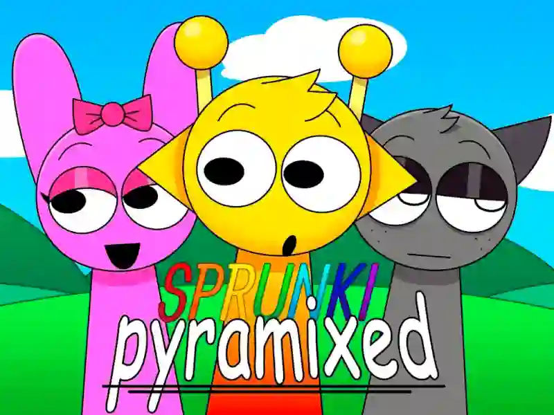 Gêm Sprunki Pyramixed ar-lein