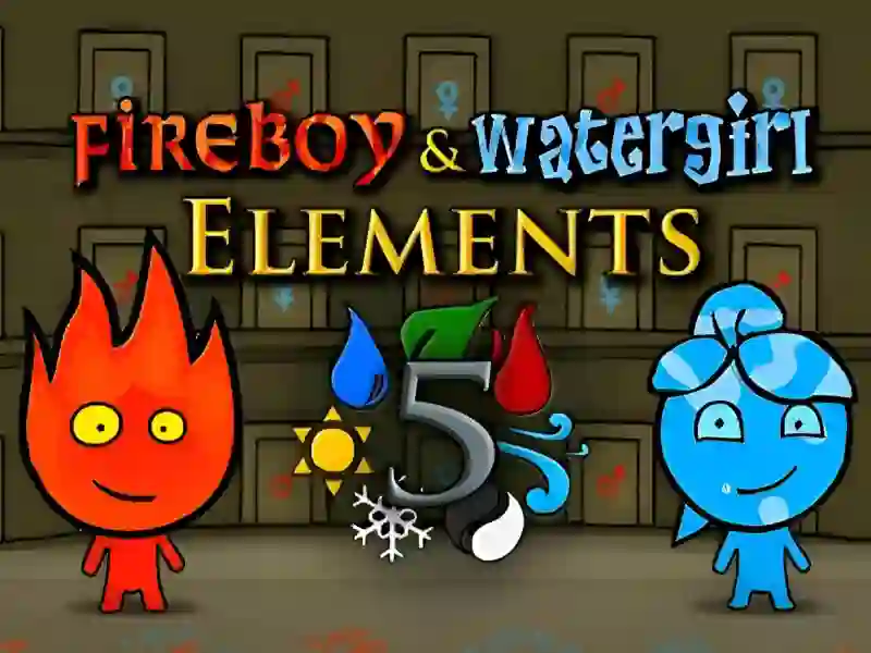 Gêm Fireboy & Watergirl  Elements ar-lein