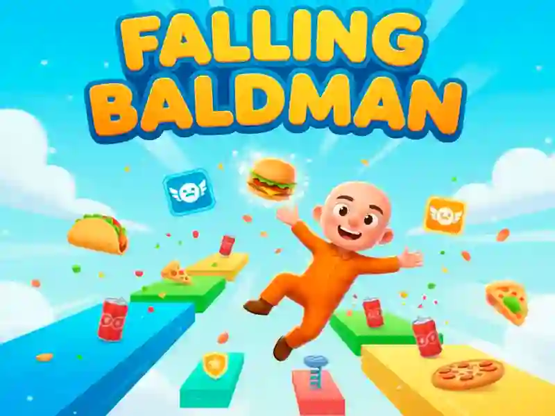 Gêm Falling Baldman ar-lein