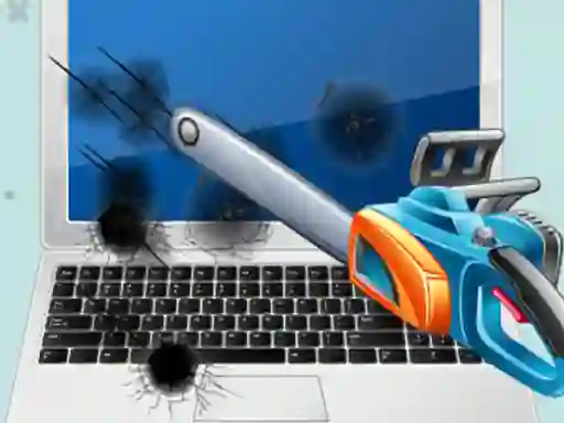 Gêm Whack the Laptop ar-lein