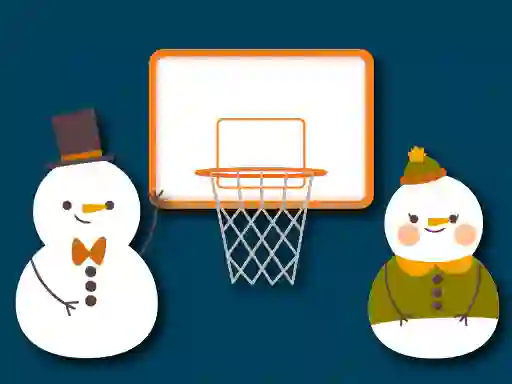 Gêm Flick Snowball Xmas ar-lein